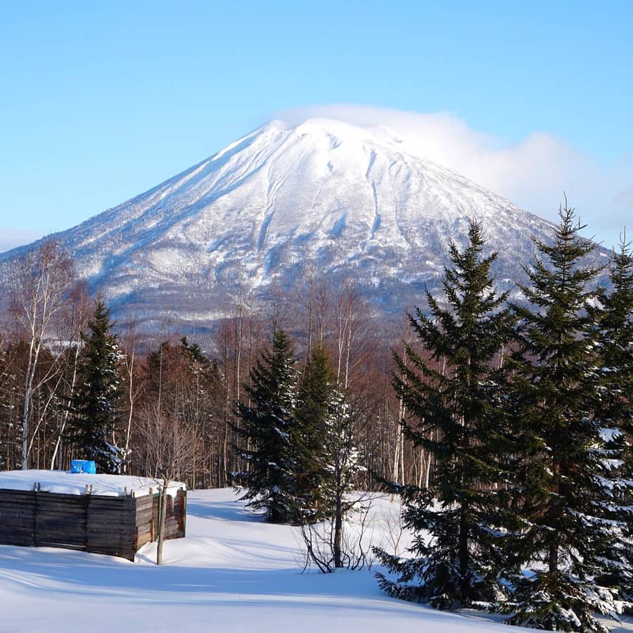 Dãy núi Annupuri ở Niseko Hokkaido