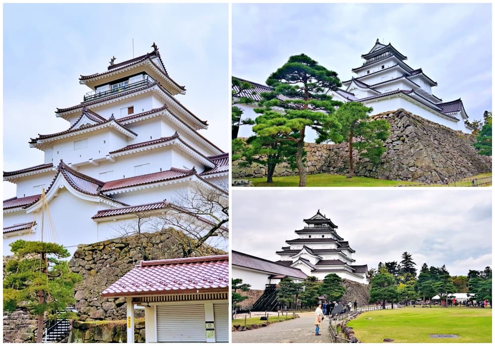 Thành cổ Tsuruga - Tohoku Nhật Bản