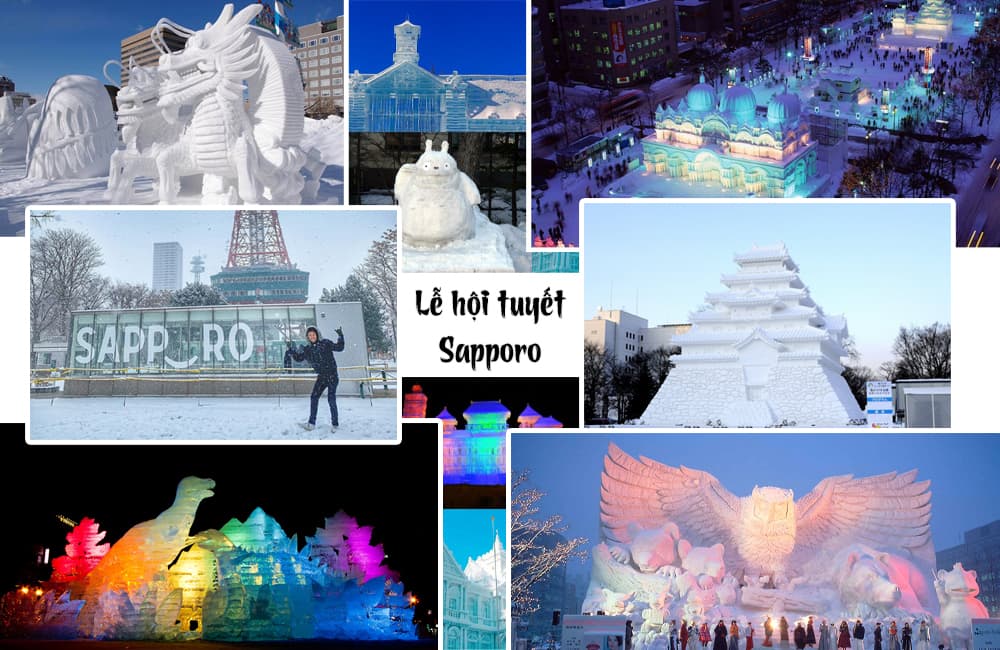 Lễ hội Tuyết Sapporo - Yuki Matsuri (Sapporo Snow Festival)