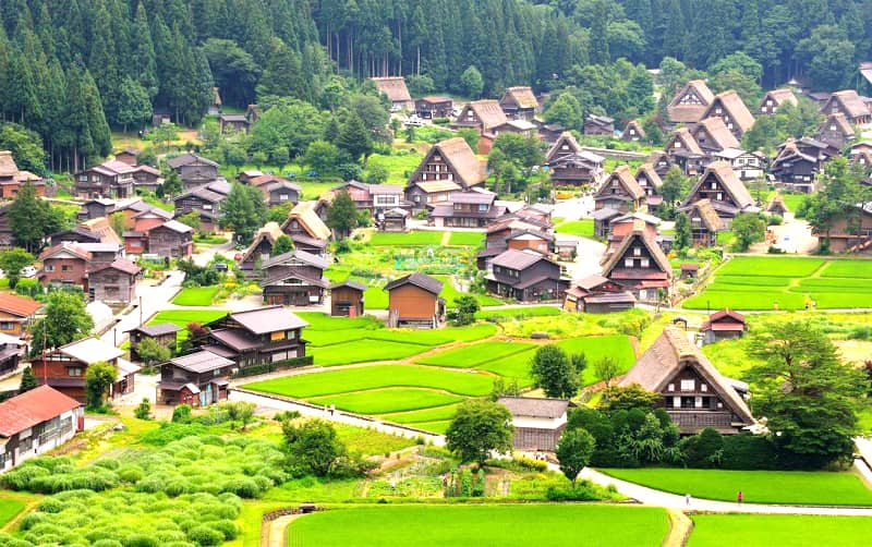 Tỉnh Gifu ở vùng Chubu Nhật Bản