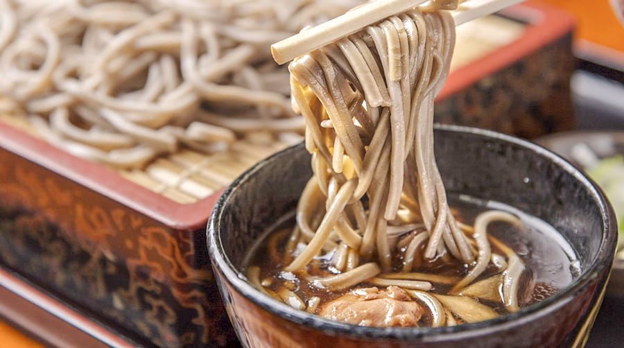 Mì Ramen tại Rakuichi Soba