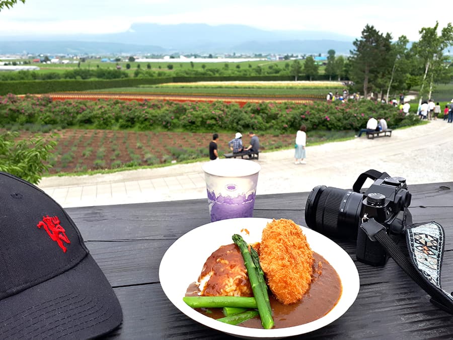 Tiệm Café René ở tomita Farm