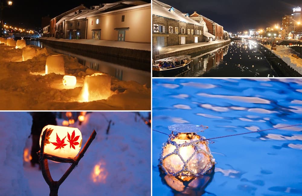 Lễ hội Con đường ánh sáng tuyết (Otaru Snow Light Path Festival)