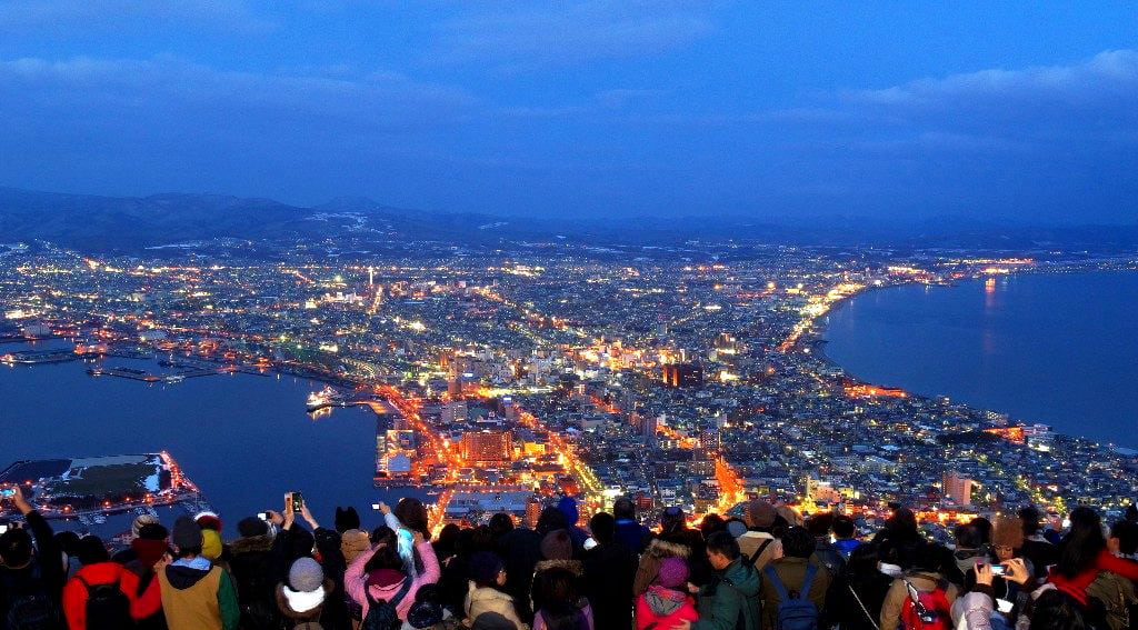 Mount Hakodate: View "Triệu đô" ngắm toàn cảnh Hakodate