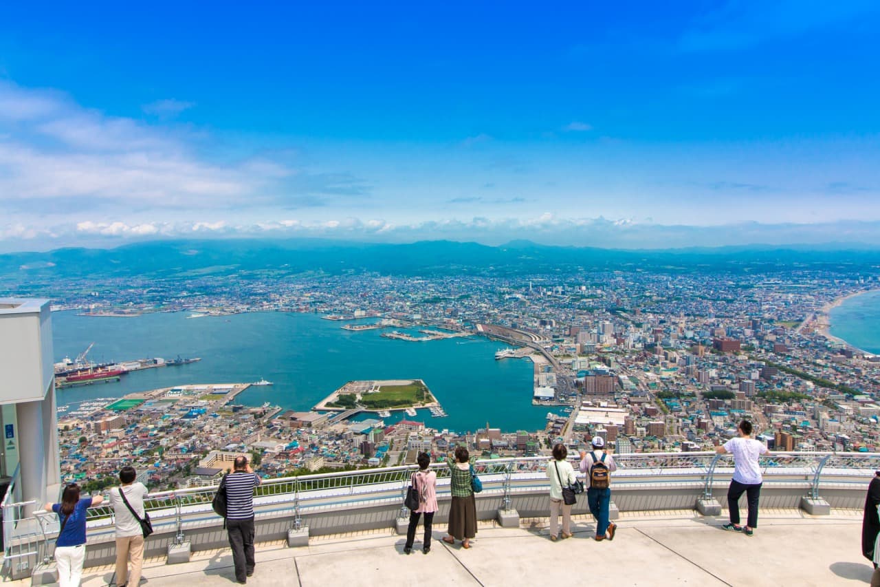 Mount Hakodate: View "Triệu đô" ngắm toàn cảnh Hakodate