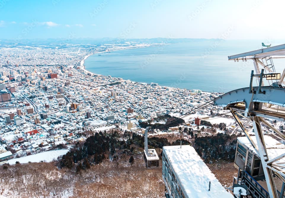 Mount Hakodate: View "Triệu đô" ngắm toàn cảnh Hakodate