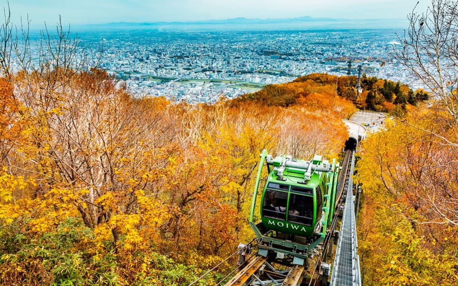 Núi Moiwa (Mount Moiwa) - Đài quan sát cao nhất Sapporo