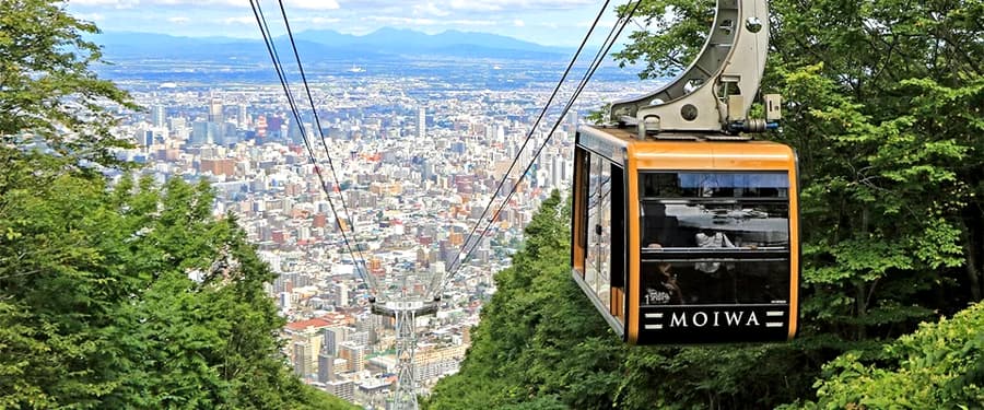 Núi Moiwa (Mount Moiwa) - Đài quan sát cao nhất Sapporo