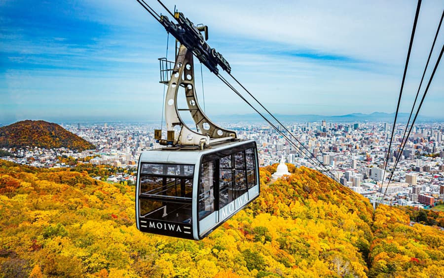 Núi Moiwa (Mount Moiwa) - Đài quan sát cao nhất Sapporo