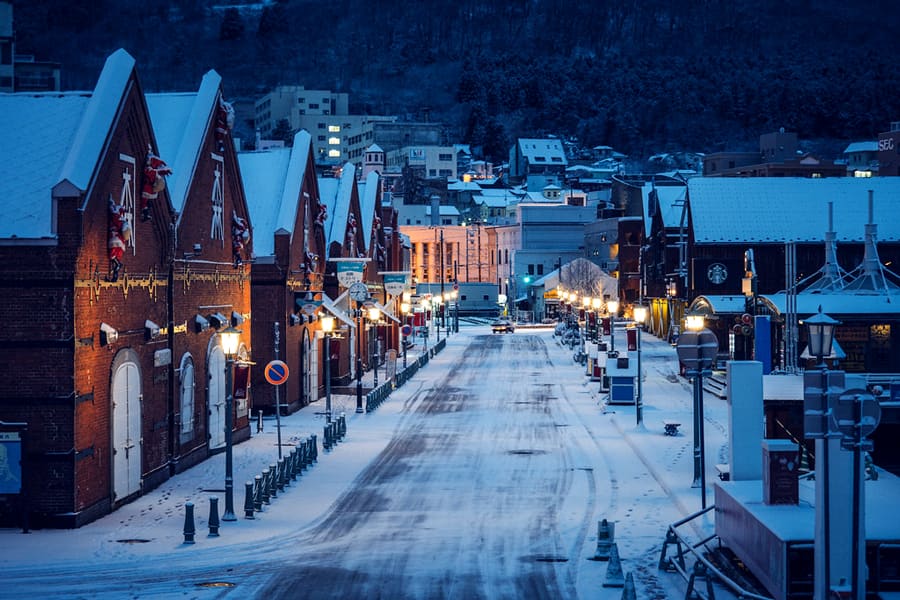 Kanemori: Vẻ đẹp của Nhà kho gạch đỏ Kanemori (Hakodate)