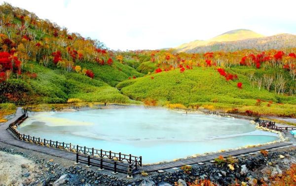 Bách hoá Onsen tại Noboribetsu