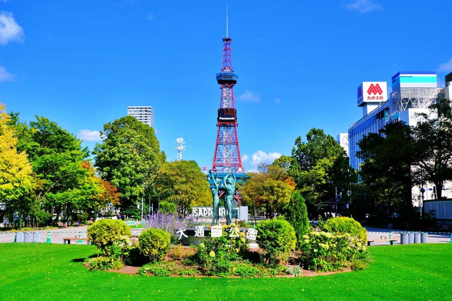 Sapporo TV Tower - Tháp truyền hình cao nhất Sapporo