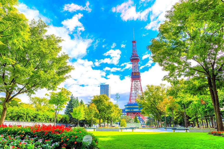 Sapporo TV Tower - Tháp truyền hình cao nhất Sapporo