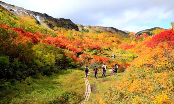 Thung lũng Sounkyo - Nơi ngắm mùa lá đỏ đẹp nhất Hokkaido