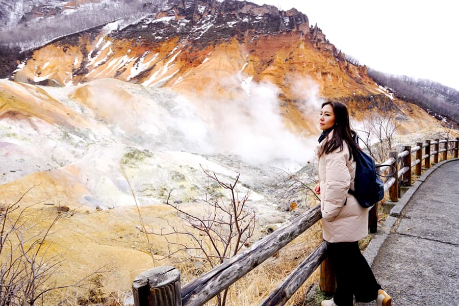 Jigokudani Hell Valley: Thung lũng địa ngục ở Noboribetsu