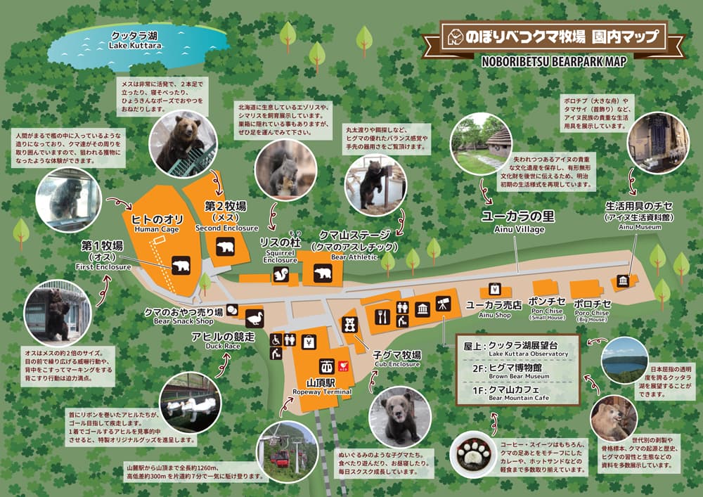 Noboribetsu Bear Park: Bảo tàng gấu nâu duy nhất ở Hokkaido