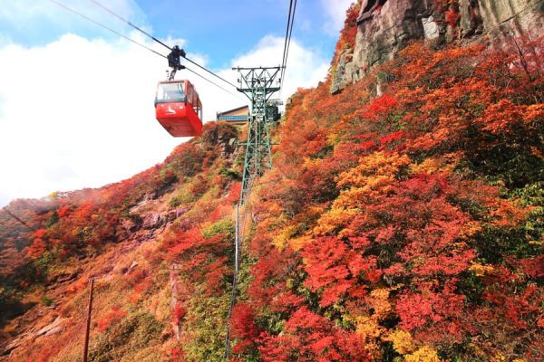 Thung lũng Sounkyo - Nơi ngắm mùa lá đỏ đẹp nhất Hokkaido