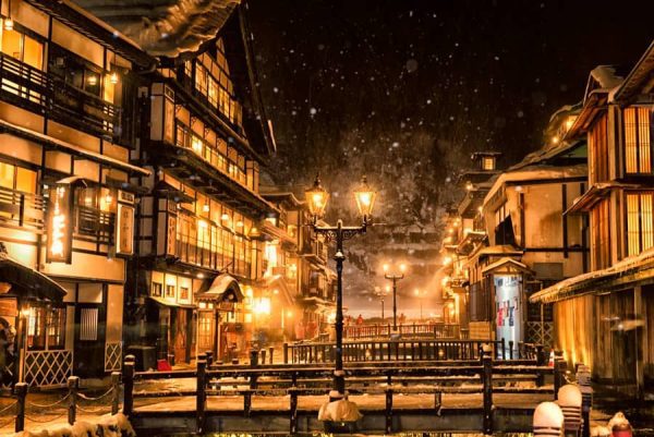 Ginzan Onsen | Tỉnh Yamagata Nhật Bản