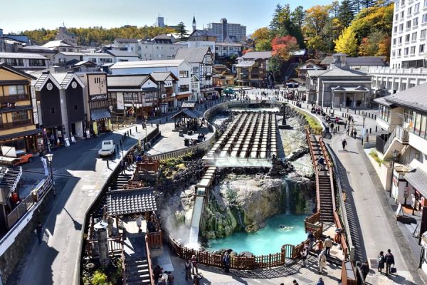 Thị trấn Kusatsu Onsen