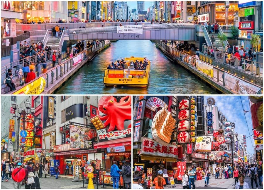 Dotonbori Street (Phố Dotonbori)  | Tỉnh Osaka Nhật Bản