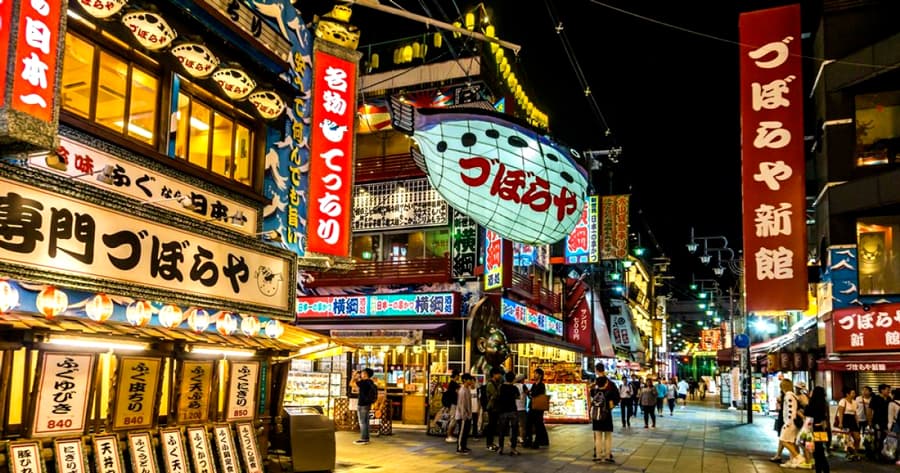 Dotonbori Street (Phố Dotonbori)  | Tỉnh Osaka Nhật Bản