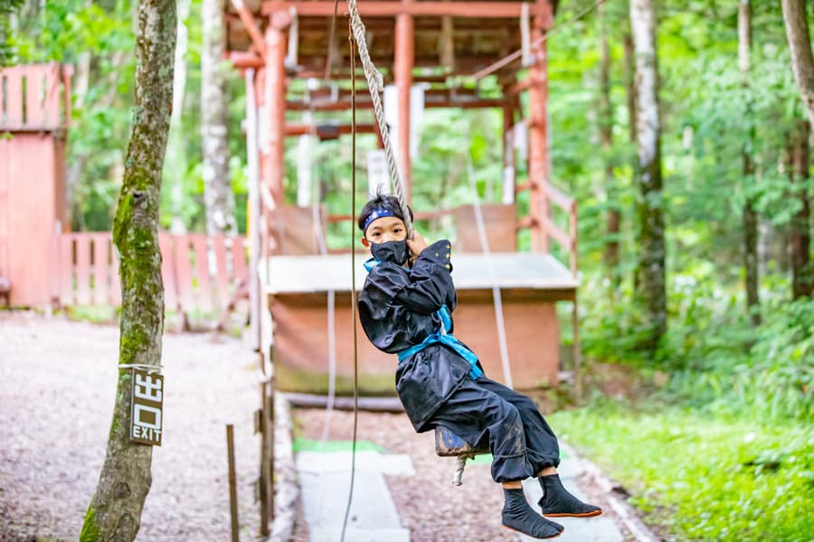 Kids Ninja Village | tỉnh Nagano Nhật Bản