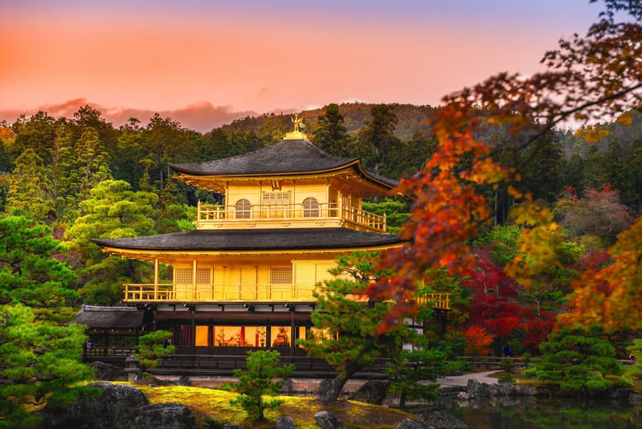 Kinkakuji Temple (Chùa Kim Các Tự) | Tỉnh Kyoto Nhật Bản