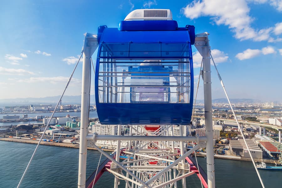 Tempozan Giant Ferris Wheel | Tỉnh Osaka Nhật Bản