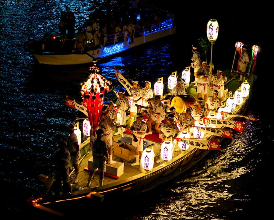 Lễ hội Tenjin Matsuri | Tỉnh Osaka Nhật Bản