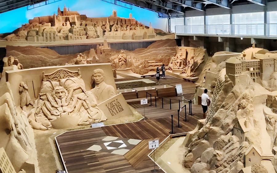 Tỉnh Tottori Nhật Bản: Vương quốc của những đồi cát lớn nhất Nhật Bản The Sand Museum (Bảo tàng Cát Tottori) | Tỉnh Tottori Nhật Bản