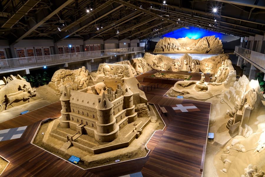 Tỉnh Tottori Nhật Bản: Vương quốc của những đồi cát lớn nhất Nhật Bản The Sand Museum (Bảo tàng Cát Tottori) | Tỉnh Tottori Nhật Bản