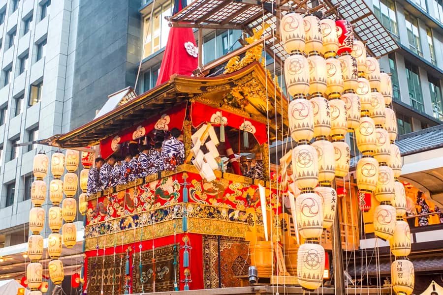 Lễ hội Gion Matsuri | Tỉnh Kyoto Nhật Bản
