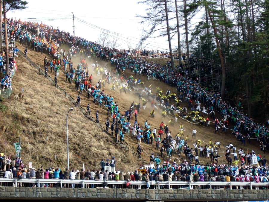 Lễ hội Onbashira | tỉnh Nagano Nhật Bản