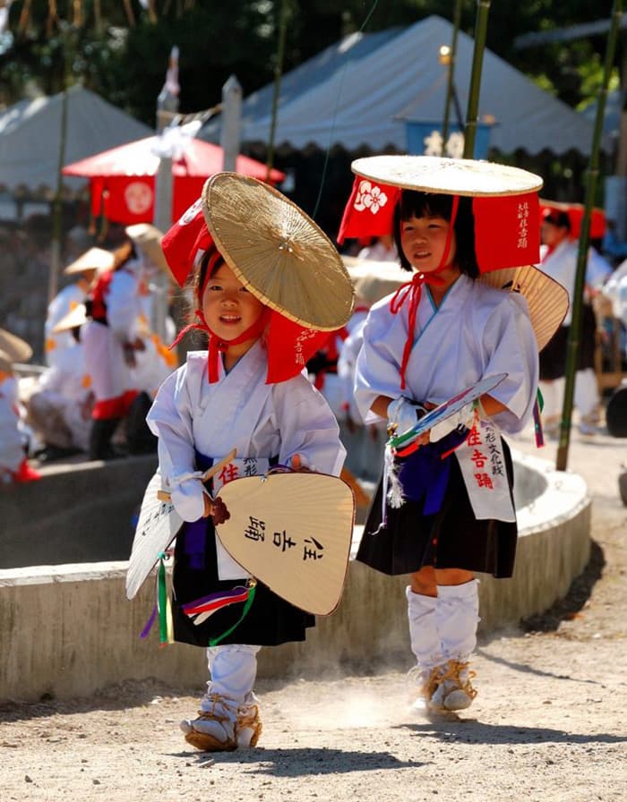 Lễ hội Trồng Lúa Otaue | Tỉnh Osaka Nhật Bản