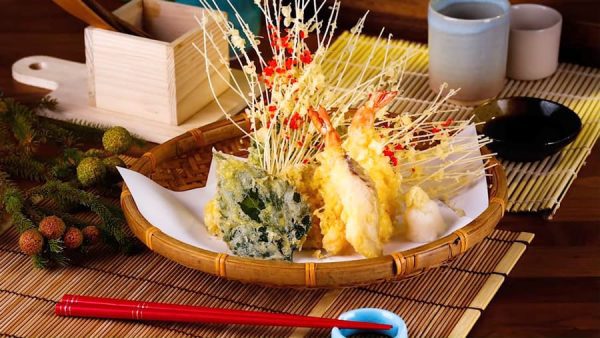 Tôm chiên Tempura