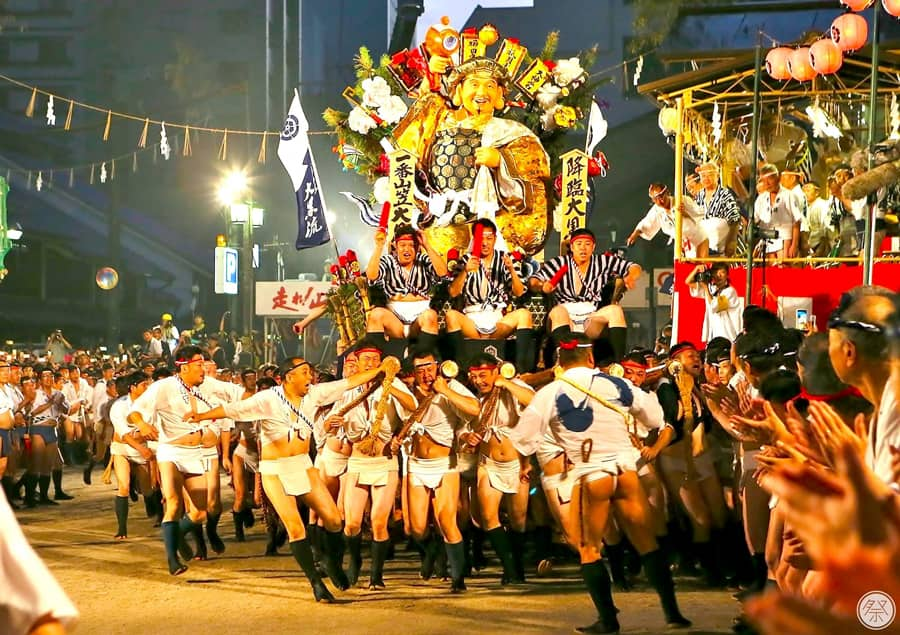 Hakata Gion Yamakasa | Tỉnh Fukuoka Nhật Bản