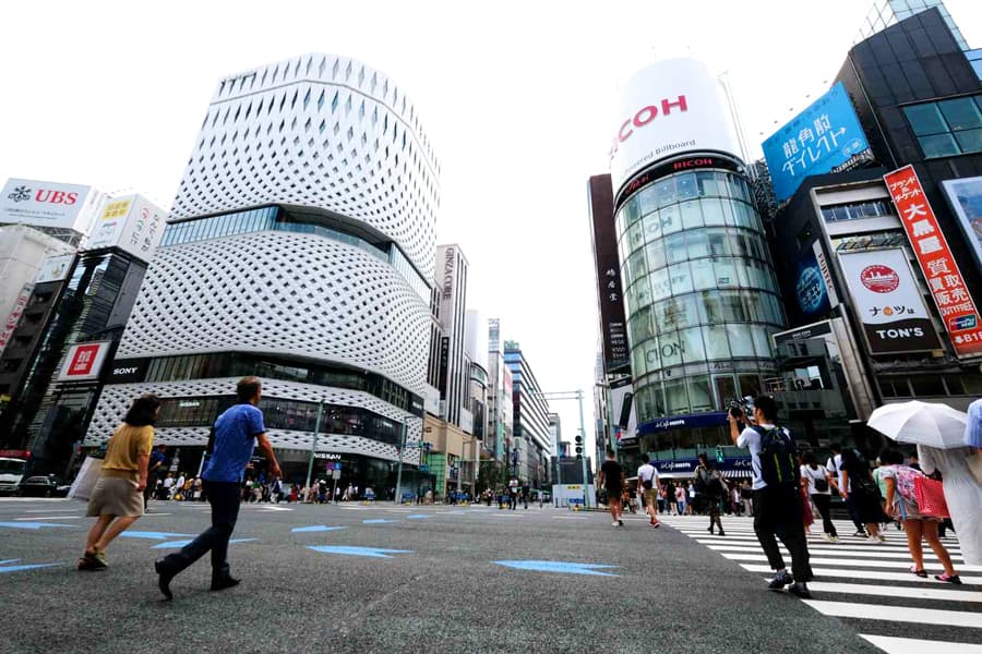 Top 19+ địa điểm du lịch tại thành phố “không ngủ” - Thành phố Tokyo Khu Ginza | Thành phố Tokyo Nhật Bản