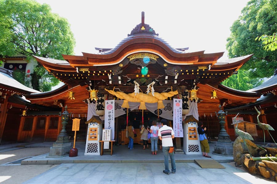 Kushida-jinja Shrine (Đền Kushida) | Tỉnh Fukuoka Nhật Bản