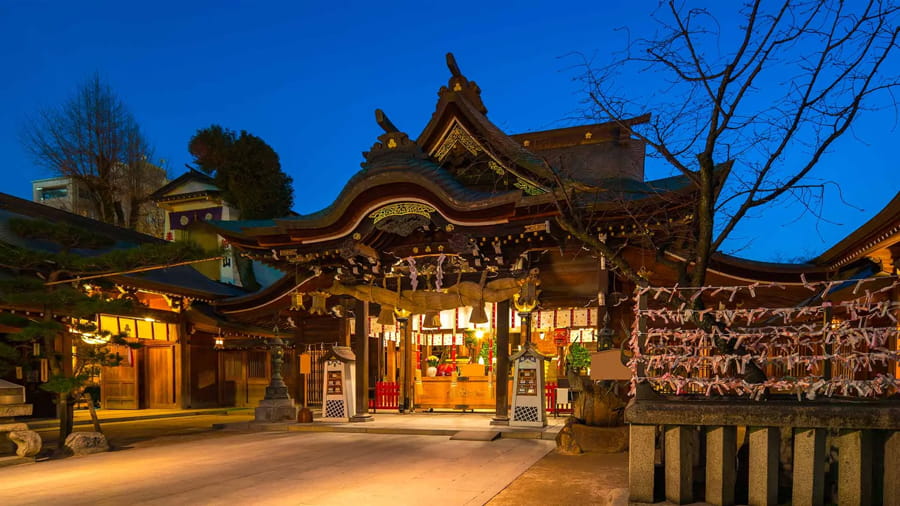 Kushida-jinja Shrine (Đền Kushida) | Thành phố Fukuoka Nhật Bản