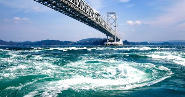 Naruto whirlpools (Xoáy nước Naruto) | Tỉnh Tokushima Nhật Bản