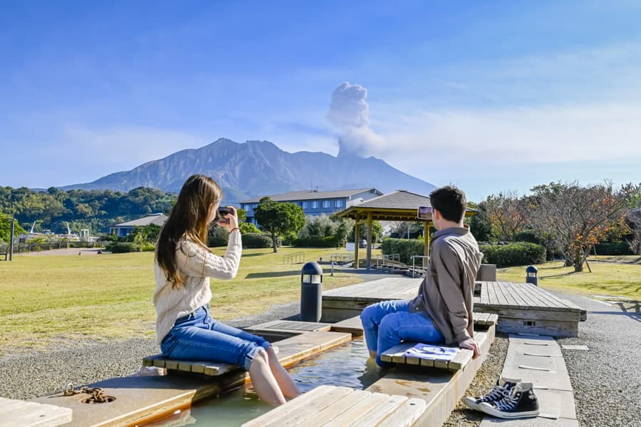 Núi lửa Sakurajima | tỉnh Kagoshima Nhật Bản