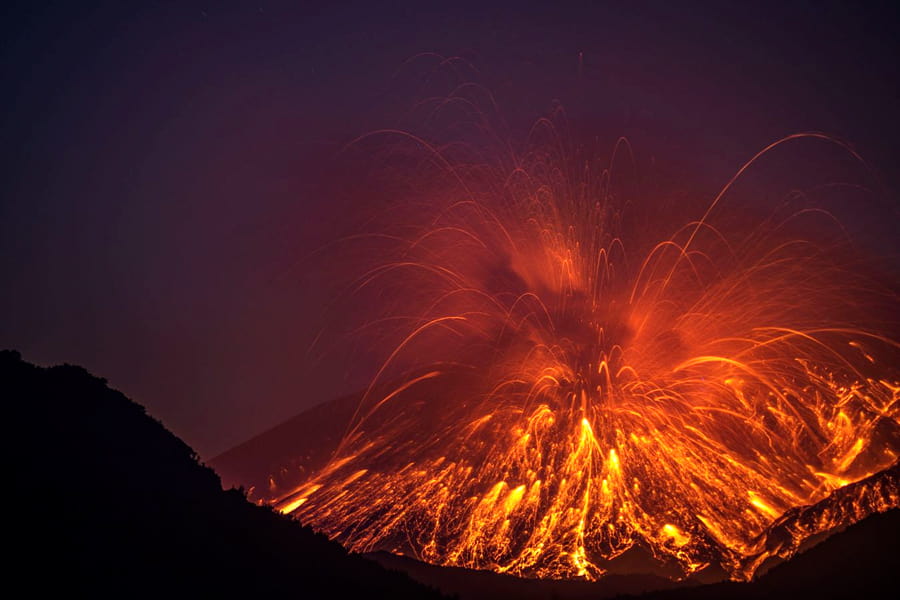 Núi lửa Sakurajima | tỉnh Kagoshima Nhật Bản