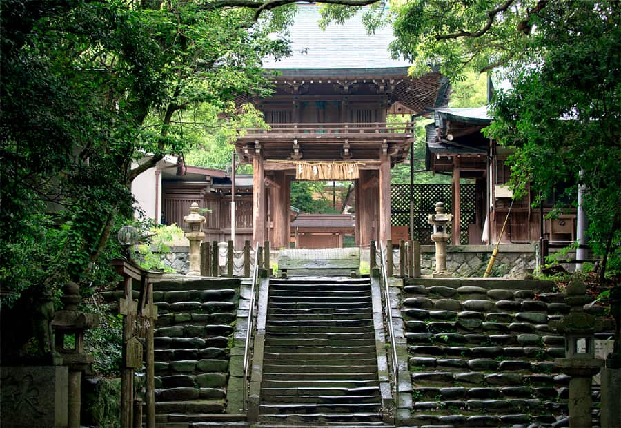 Shikaumi Shrine | Thành phố Fukuoka Nhật Bản