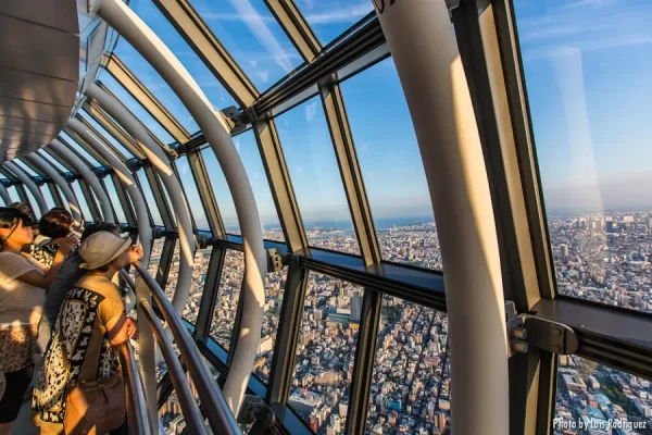 Cách di chuyển đến tháp truyền hình Tokyo Skytree