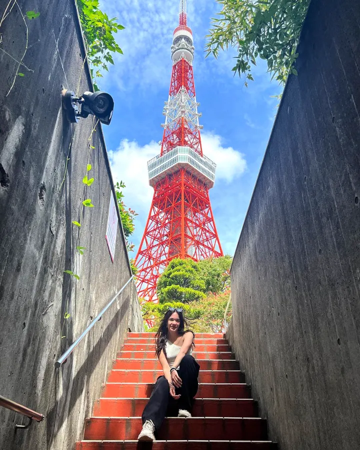 Tháp Tokyo Tower: Ôm trọn cảnh đêm huyền ảo từ độ cao 250m