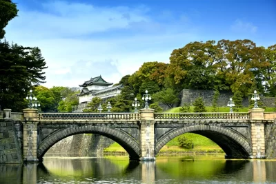 Hoàng cung Tokyo: Ngắm hoa anh đào ở Tokyo Imperial Palace