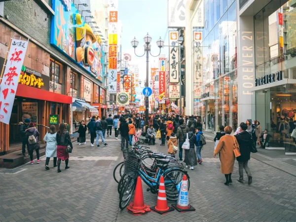 Hành trình du lịch Nhật Bản tự túc 14 ngày Khu mua sắm Shinsaibashi: Con Phố sầm uất nhất tại Osaka