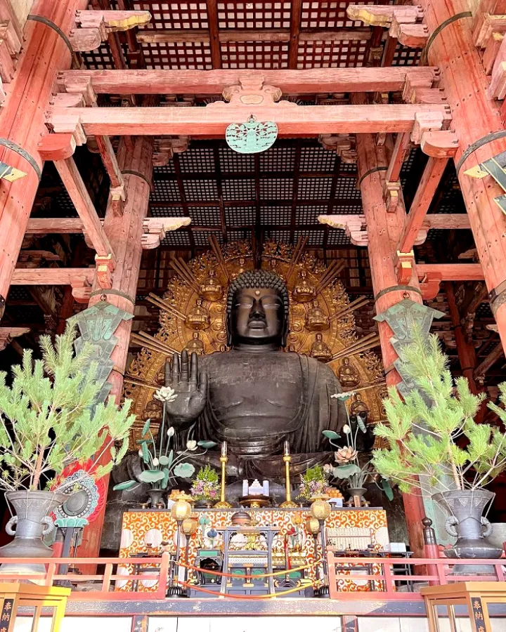 Tượng Đại Phật Daibutsu - Chùa Todaiji