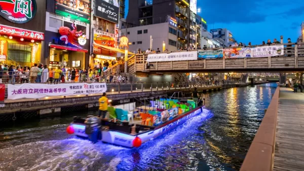 Hành trình du lịch Nhật Bản tự túc 14 ngày Phố Dotonbori - Khu phố náo nhiệt bậc nhất của Osaka