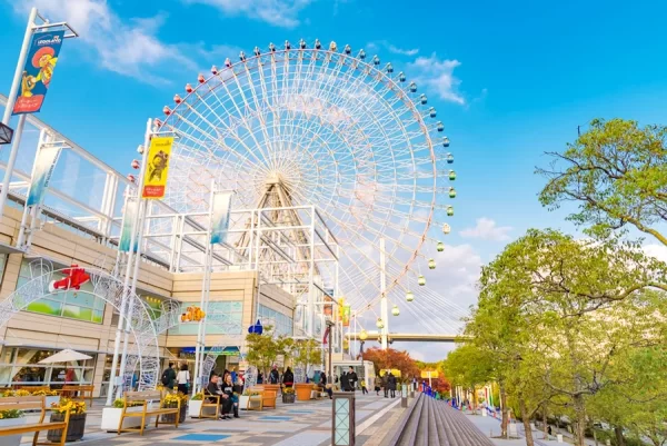 Tempozan Ferris Wheel: Vòng quay khổng lồ 112m tại Osaka